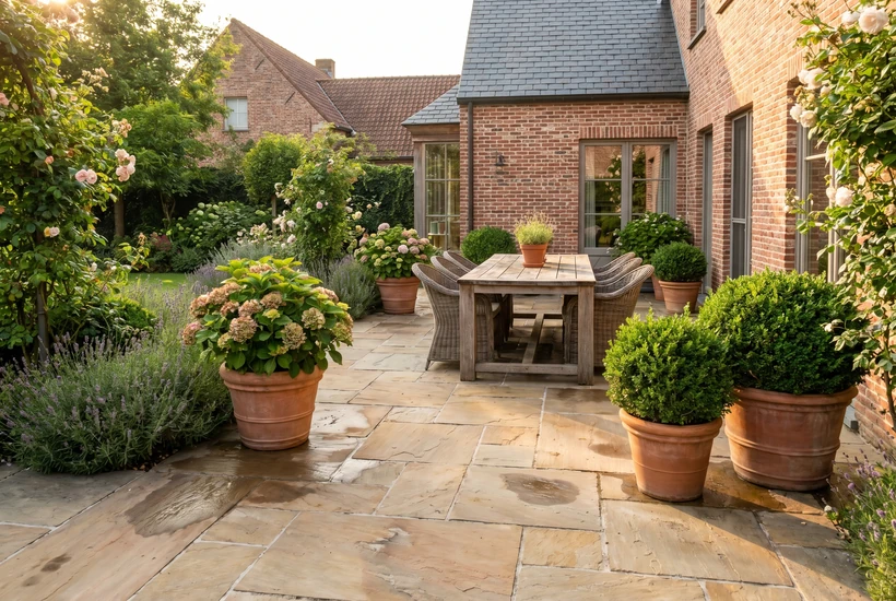 Oprit & terras